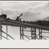 Skimobile up Cranmore Mountain, North Conway, New Hampshire
