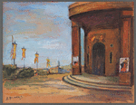 Set design for Carmen, Act IV