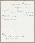 Yeichi Nimura and Lisan Kay in Bach Toccata and Fugue in D Minor