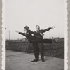 Dr. Stankevicius and Jonas Vasiliauskas in Kaunas, Lithuania