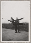 Dr. Stankevicius and Jonas Vasiliauskas in Kaunas, Lithuania