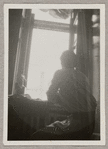 Yeichi Nimura in a hotel in Reval, Lithuania