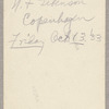Yeichi Nimura and Lebenson in Copenhagen