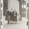 Yeichi Nimura and Lisan Kay at a train station in Milan, Italy