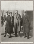 Yeichi Nimura and Lisan Kay at a train station in Milan, Italy