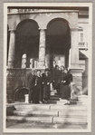 Virginia Lee, Yeichi Nimura, and others at Donners' in Budapest
