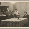 Yeichi Nimura (seated) at Magyars, Budapest