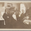 Elsa Galafrés, Annie Fischer (center), Lisan Kay, and Ernst von Dohnányi (seated, right) with Dohnányi's family and colleagues at Dohnányi's home