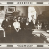 Elsa Galafrés, Annie Fischer (center), Lisan Kay, and Ernst von Dohnányi (seated, right) with Dohnányi's family and colleagues at Dohnányi's home