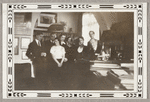 Elsa Galafrés, Annie Fischer (center), Lisan Kay, and Ernst von Dohnányi (seated, right) with Dohnányi's family and colleagues at Dohnányi's home