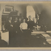 Elsa Galafrés, Annie Fischer (center), Yeichi Nimura, and Ernst von Dohnányi (seated, right) with Dohnányi's family and colleagues at Dohnányi's home