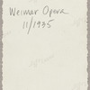 Yeichi Nimura in Weimar