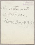 Lisan Kay in Weimar