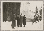 Unidentified man, Lisan Kay, Captain Tsaroff, and Virginia Lee in Sofia