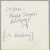 Lisan Kay teaching at Magda Szigeti's in Budapest