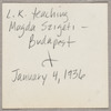 Lisan Kay teaching Magda Szigeti in Budapest