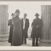 Lisan Kay, a tour guide, Yeichi Nimura, and Hubert Carlin at the Acropolis in Athens