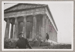 Hubert Carlin and Yeichi Nimura at the Temple of Theseus