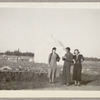 Lisan Kay, Yeichi Nimura, and Virginia Lee at the Tomb of Benjamin