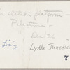 Yeichi Nimura at Lydda Junction, Palestine