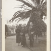 Lisan Kay (center) with Japanese consul and his wife in Alexandria
