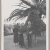 Lisan Kay (center) with Japanese consul and his wife in Cairo