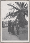 Lisan Kay (center) with Japanese consul and his wife in Cairo
