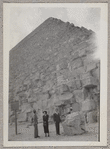 Virginia Lee and Yeichi Nimura at the Great Pyramid of Cheops