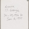 Yeichi Nimura on the SS Georgic