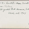 Virginia Lee, Yeichi Nimura, Dora P. Young, Madame Sanchez, and Madame Chibos at the Yacht Club in Havana
