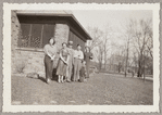 Virginia Lee (left) and members of her family in Muncie, Indiana