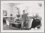 Lisan Kay in the Moana Hotel in Honolulu