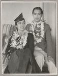 Yeichi Nimura and Lisan Kay arriving in Honolulu