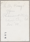 Yeichi Nimura on the Paramount Studios lot in Hollywood
