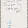 Yeichi Nimura with his cats Wang and Ting on the roof of Carnegie Hall