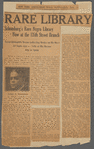 Articles--Arthur Schomburg