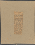 Articles--Arthur Schomburg