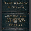 Edwy and Elgiva. Holograph
