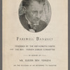 Farewell banquet tendered by the Histadruth Ivrith and the Ben-Yehuda Jubilee Committee : in honor of Mr. Eliezer Ben-Yehuda on the occasion of his returning to Palestine : Wednesday evening, February 26, 1919, at "Chaliff's", New York City