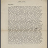 "Draft of Talk"