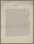 "Draft of Talk"
