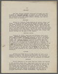 "Draft of Talk"