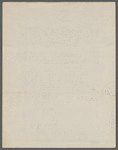 "Draft of Talk"