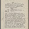 "Draft of Talk"