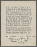 "Draft of Talk"