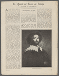 "In Quest of Juan de Pareja"