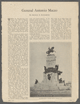 "General Antonio Maceo"