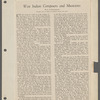"West Indian Composers and Musicians"