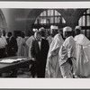 Melville J. Herskovits and Nigerian Prime Minister Abubakar Tafawa Balewa with group at Northwestern University