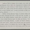 Aldridge, Ira -- Memorandum by B. Miller